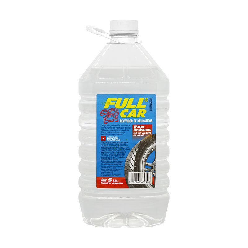 Revividor de Neumáticos Water Resistant X 5 L