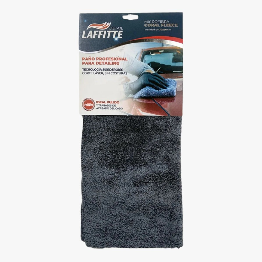 PAÑO DE MICROFIBRA CORAL FLEECE 30x30cm
