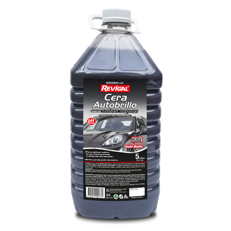 Cera Autobrillo Autos Negros y Colores Oscuros